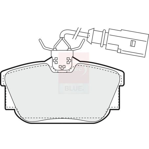 Apec Rear Brake Pad Set PD3147