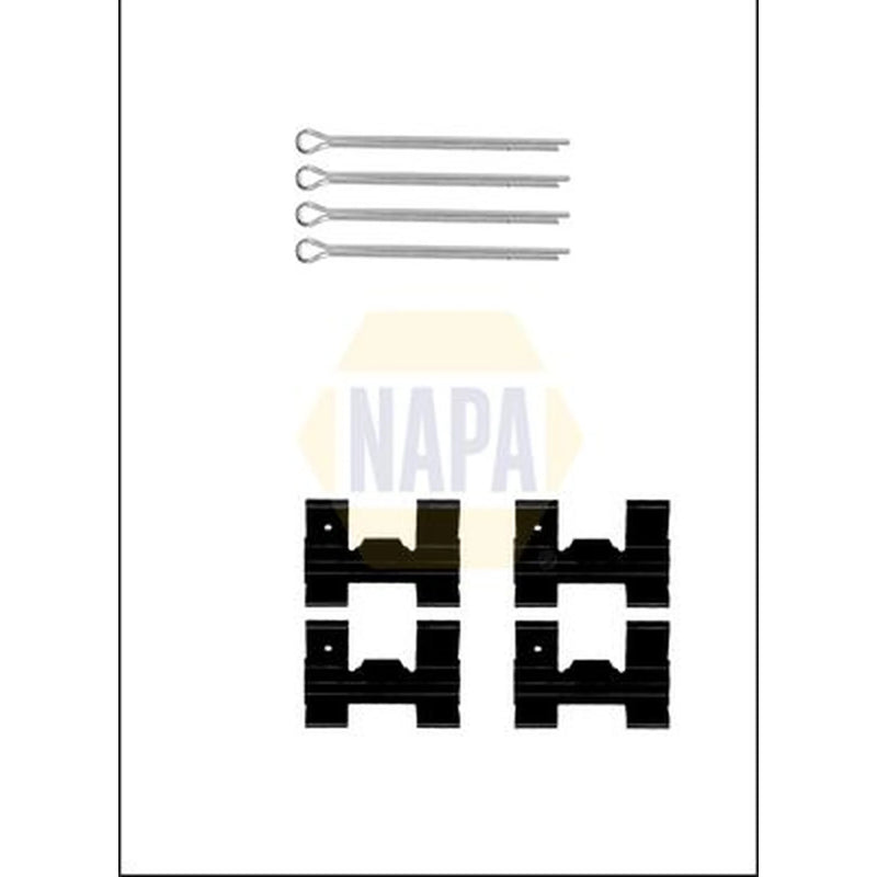 NAPA Brake Pad Accessory Fitting Kit Front NFK1298