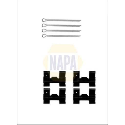 NAPA Brake Pad Accessory Fitting Kit Front NFK1298