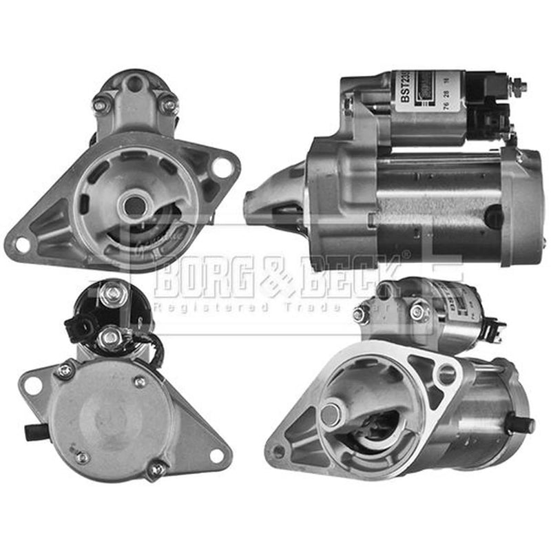 Borg & Beck Starter Motor 12V 1.2kW 9 Teeth BST2353
