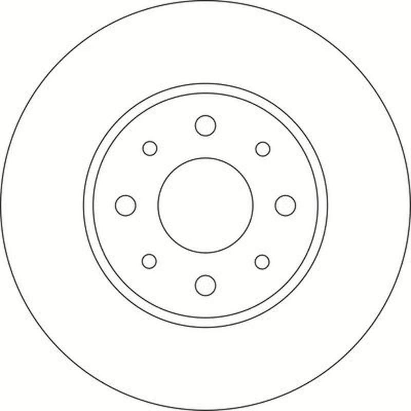 Abtex 2 x Solid Rear Brake Discs BD1480S