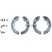 Textar Brake Shoe Set Axle Kit 91051400