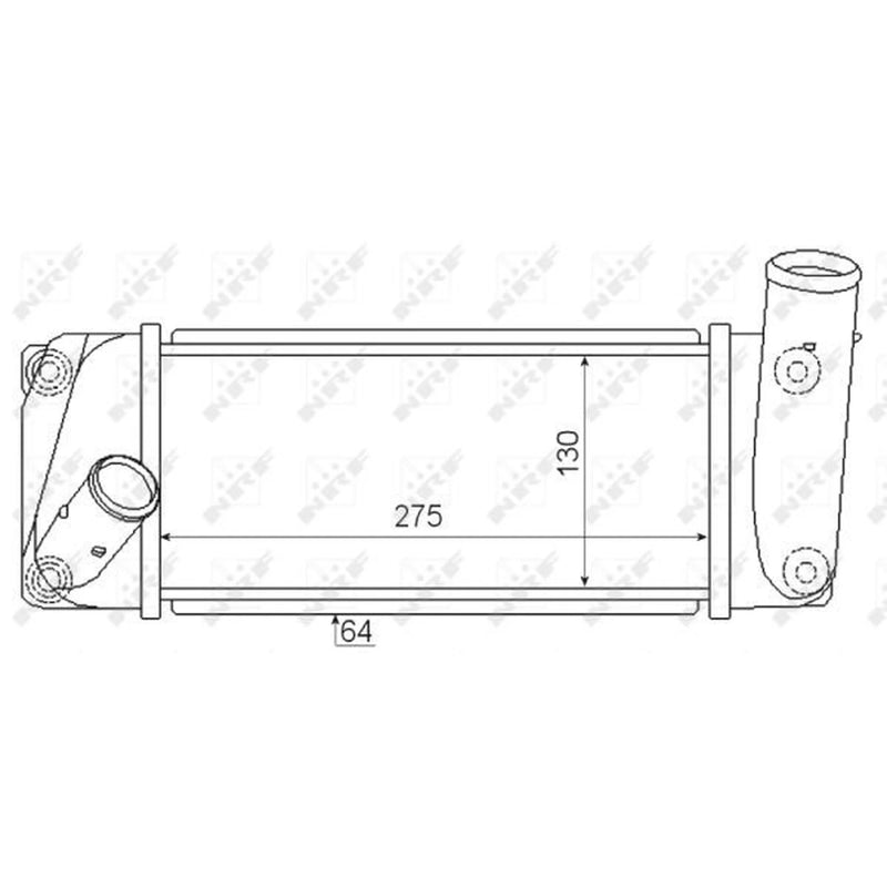 NRF Intercooler (Charge Air Cooler) 30347