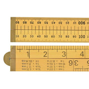 R.S.T. Wooden 4 Fold Rule 1m / 39in (Loose) - RSR073