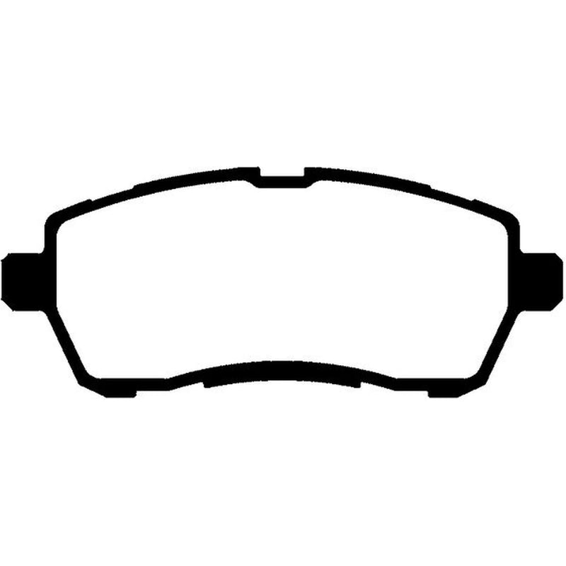 Abtex Front Brake Pad Set PLU1362