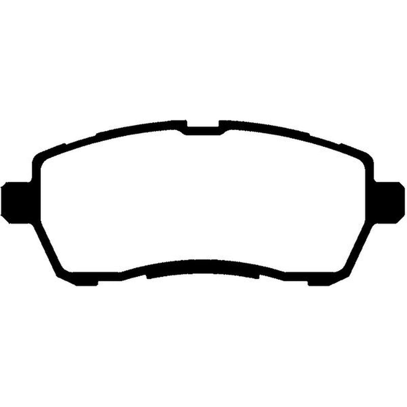 Abtex Front Brake Pad Set PLU1362