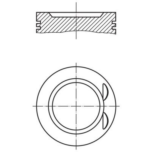 Mahle Piston Cylinder Bore = 88mm 627 40 02