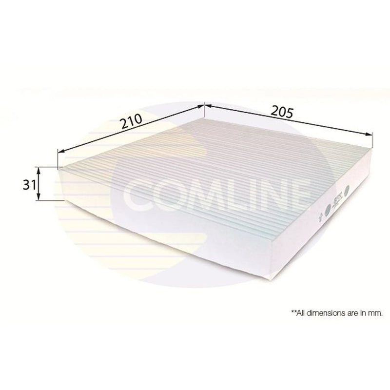 Comline Cabin Air Filter (Pollen Filter) EKF192