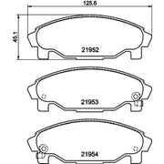 Mintex Front Brake Pad Set MDB1862