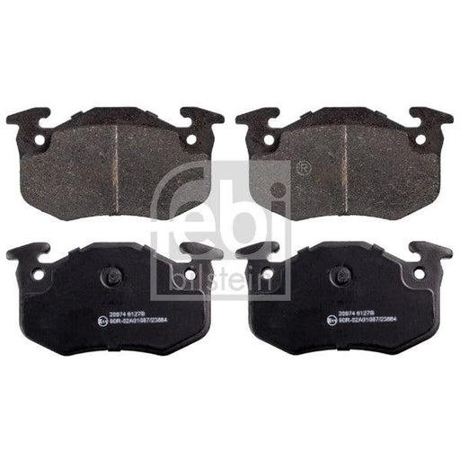 Febi Rear Brake Pad Set 16189