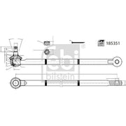 Febi Centre Rod Assembly Front 185351