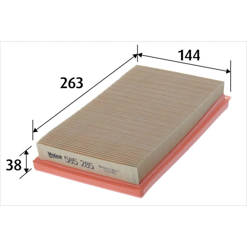 Valeo Engine Air Filter 585285