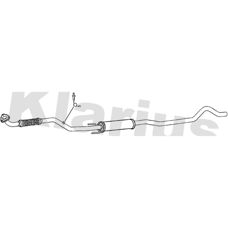 Klarius Box With Centre Pipe Centre GM541G