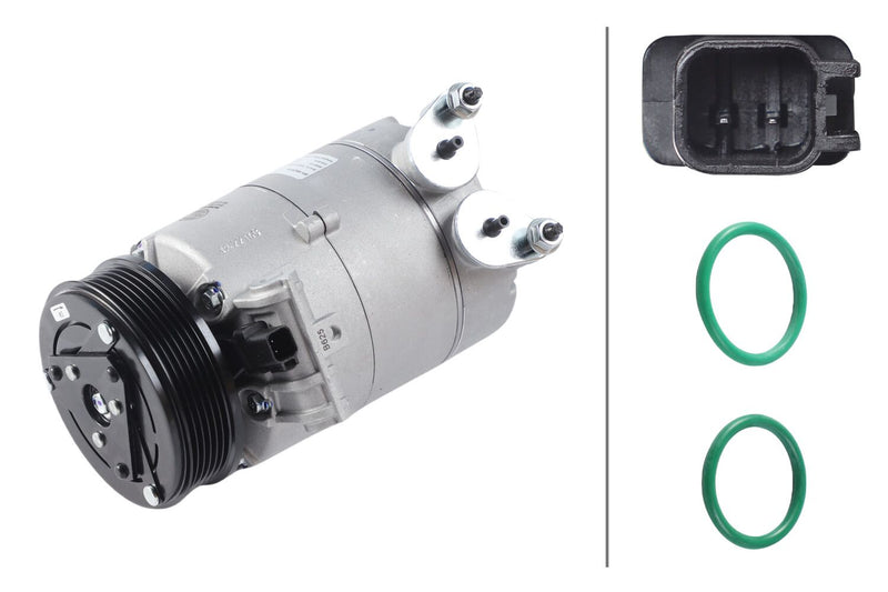 Hella 8FK 366 200-341 Compressor, air conditioning