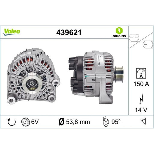 Valeo Car Alternator 12V 439621