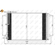 NRF Air Conditioning Condenser 350059