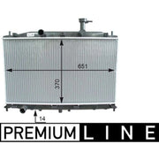 Mahle Engine Radiator CR 1119 000P