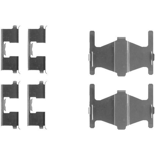 Textar Brake Pad Accessory Fitting Kit Rear 82057800