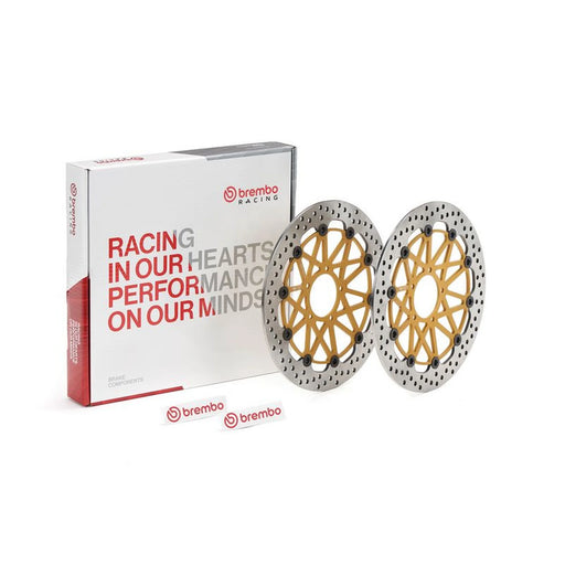 Brembo 2 x Floating Front Brake Disc Brake Discs 208973711