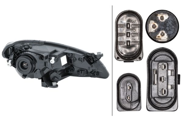 Hella Headlight Headlamp PY21W Left