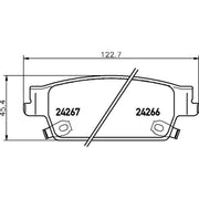 Mintex Rear Brake Pad Set MDB2378