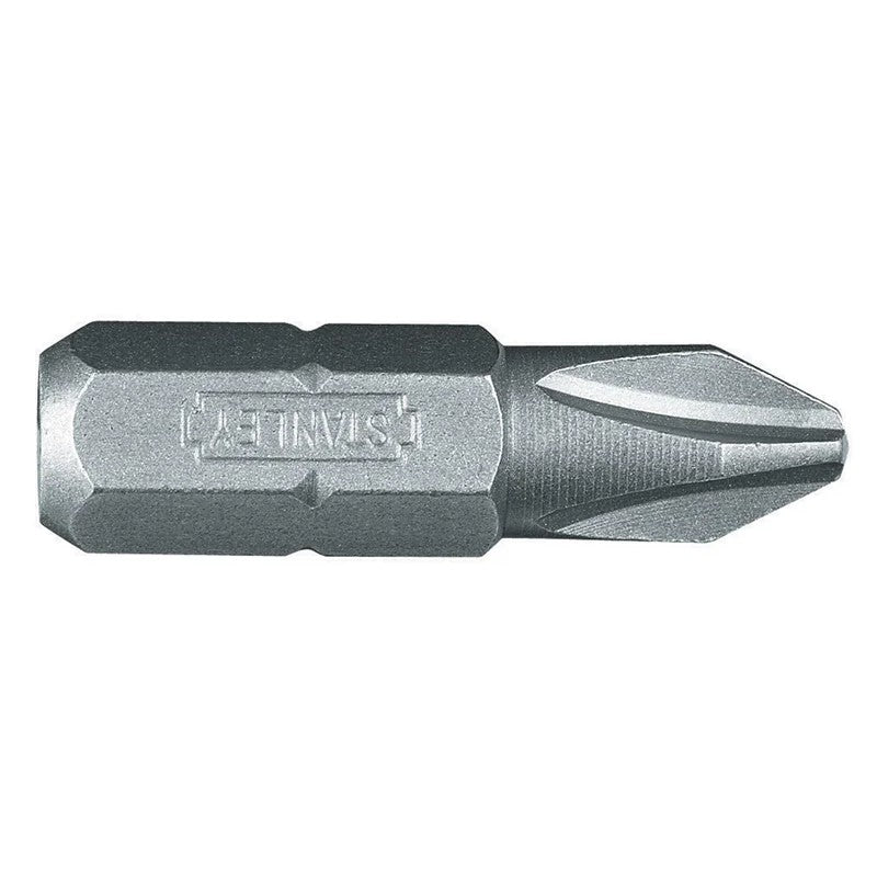 STANLEY® Hand Tools Phillips Bits PH1 x 25mm (Box 25) - 1-68-942