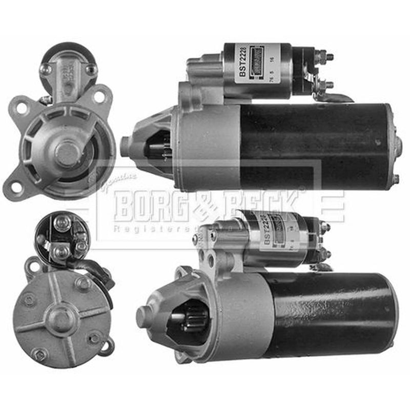 Borg & Beck Starter Motor 12V 2.2kW 10 Teeth BST2228