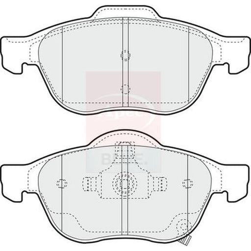 Apec Front Brake Pad Set PD3601