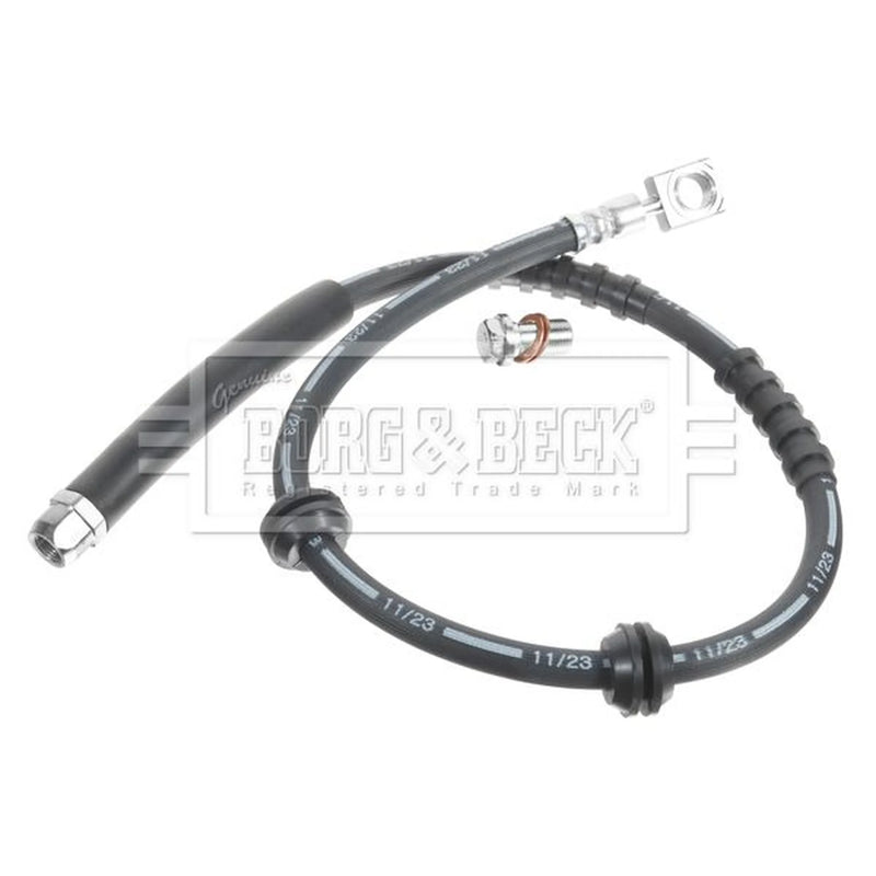 Borg & Beck Brake Hydraulic Hose Line Front Left BBH9130
