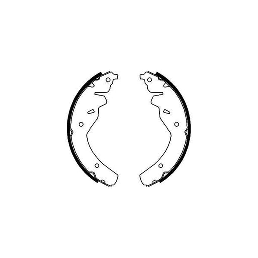 Textar Brake Shoe Set Axle Kit 91055900