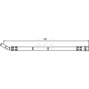 Apec Brake Hydraulic Hose Line Rear HOS3712