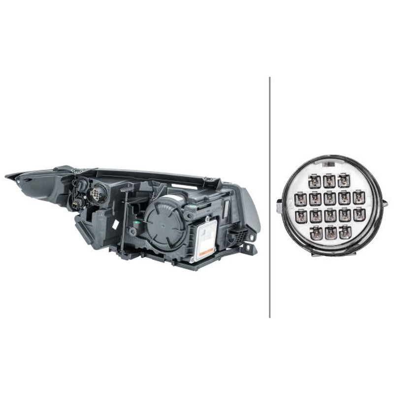 Hella Headlight Headlamp PSY24W Left 1LL 354 806-071