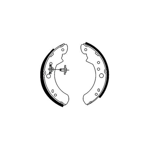 Mintex Brake Shoe Set Axle Kit MLR64