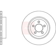 Apec 2 x Vented Front Brake Discs DSK2899