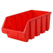 Faithfull Interlocking Storage Bin Size 4 Red 209 x 340 x 155mm - FAITBBIN4
