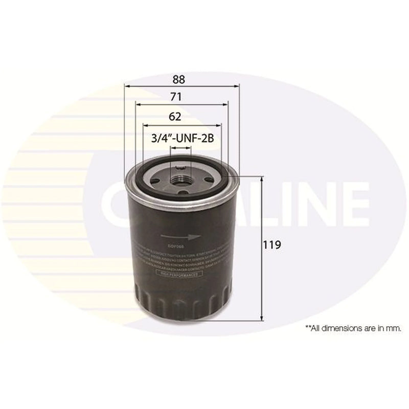 Comline Engine Oil Filter EOF066
