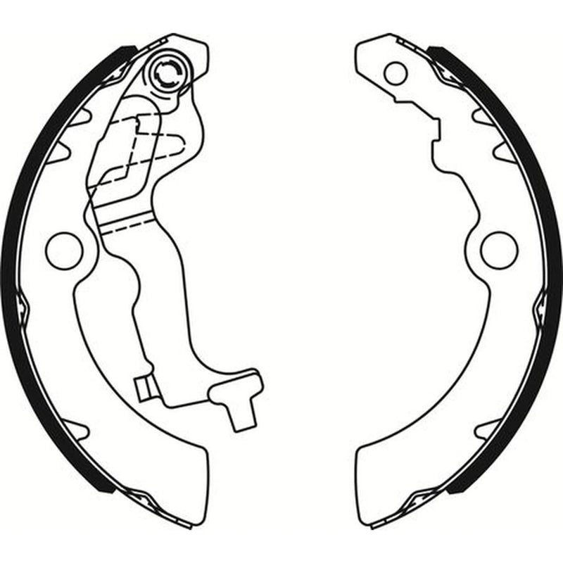 Abtex Brake Shoe Set Axle Kit ABS4373
