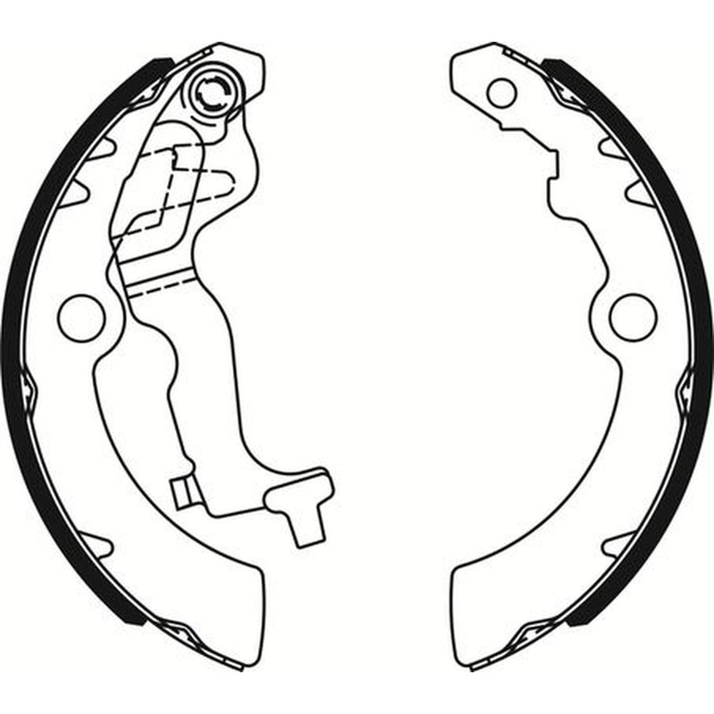 Abtex Brake Shoe Set Axle Kit ABS4373