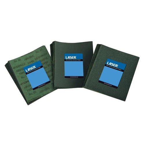 Laser Tools Wet & Dry Grit 280, 50 Sheets - PL