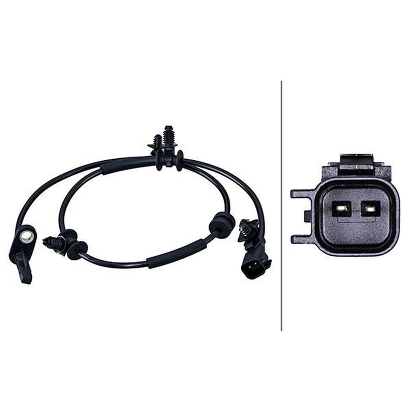 Hella ABS Wheel Speed Sensor Front 6PU 358 218-381