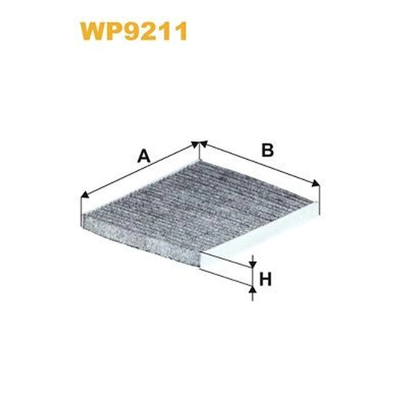 WIX Cabin Air Filter (Pollen Filter) WP9211