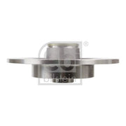 Febi 2 x Solid Rear Brake Discs 104506