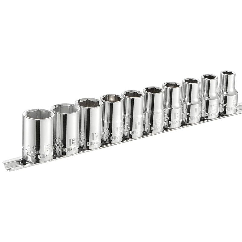 Expert 1/2in Drive Socket Set, 10 Piece - E034837