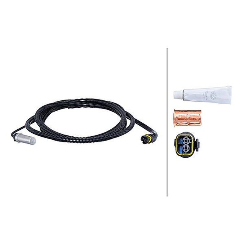 Hella ABS Wheel Speed Sensor Rear Right 6PU 230 048-431