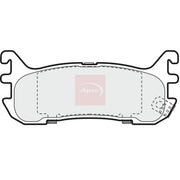 Apec Rear Brake Pad Set PAD887