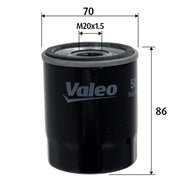 Valeo Engine Oil Filter 586177