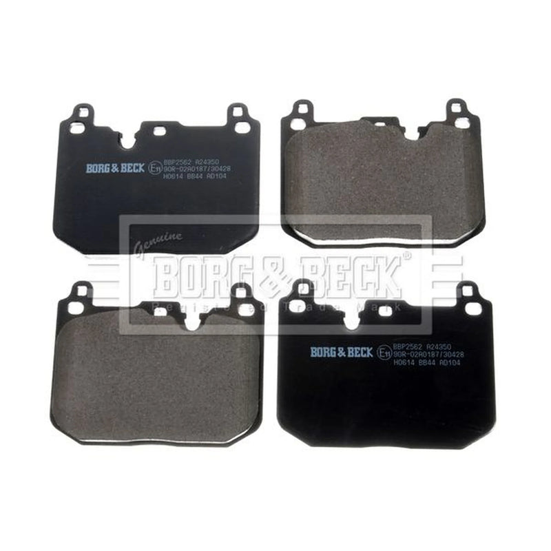 Borg & Beck 4 x Front Brake Pad Set BBP2562