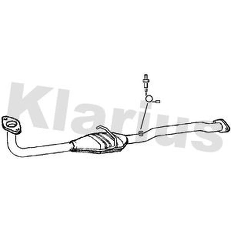 Klarius Catalyst Type Approved With Pipe 321995
