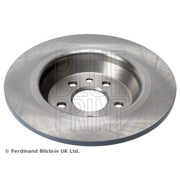 Blue Print 2 x Solid Rear Brake Discs ADF124301