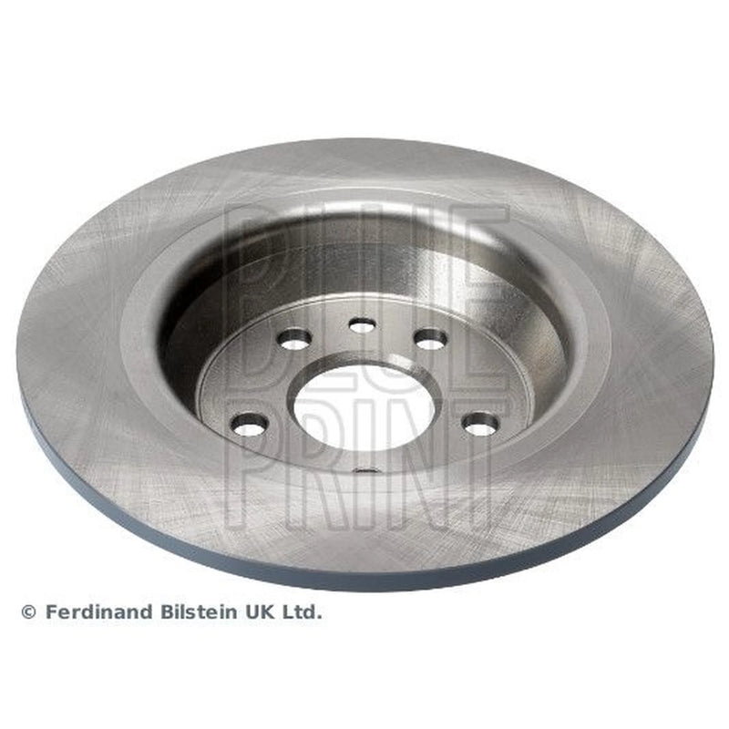 Blue Print 2 x Solid Rear Brake Discs ADF124301